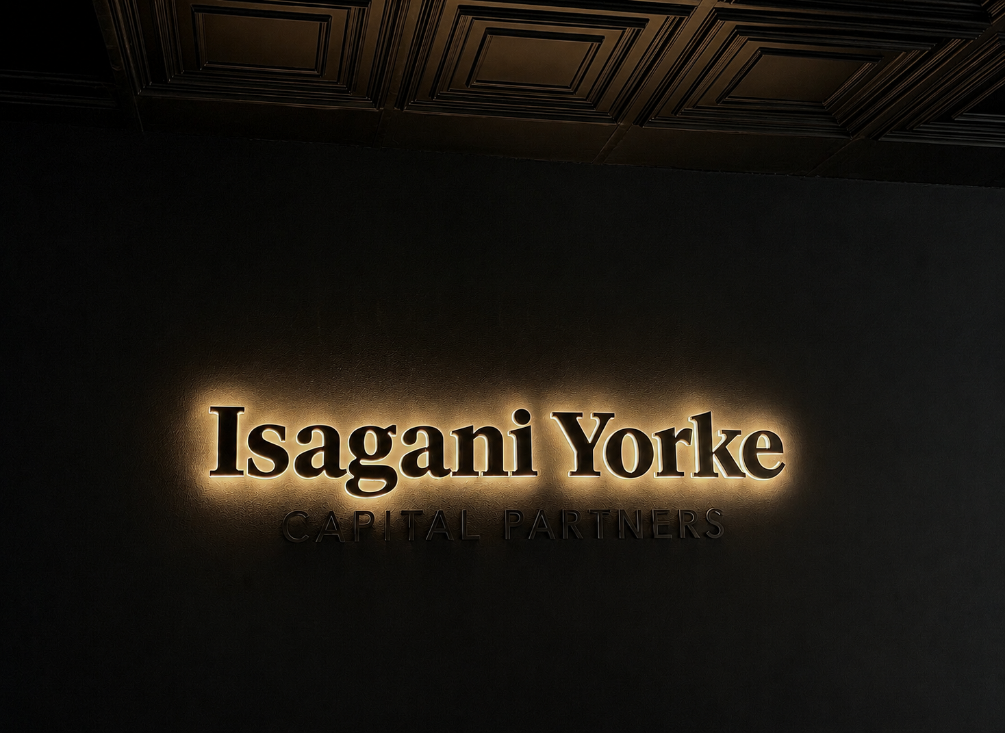 Isagani Yorke Capital Partners signage