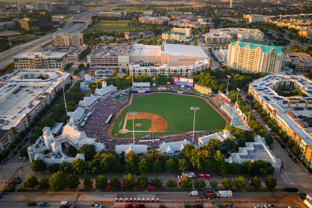 Aerial stadium view – Isagani Yorke Capital Partners M&A advisory, Dallas, Texas